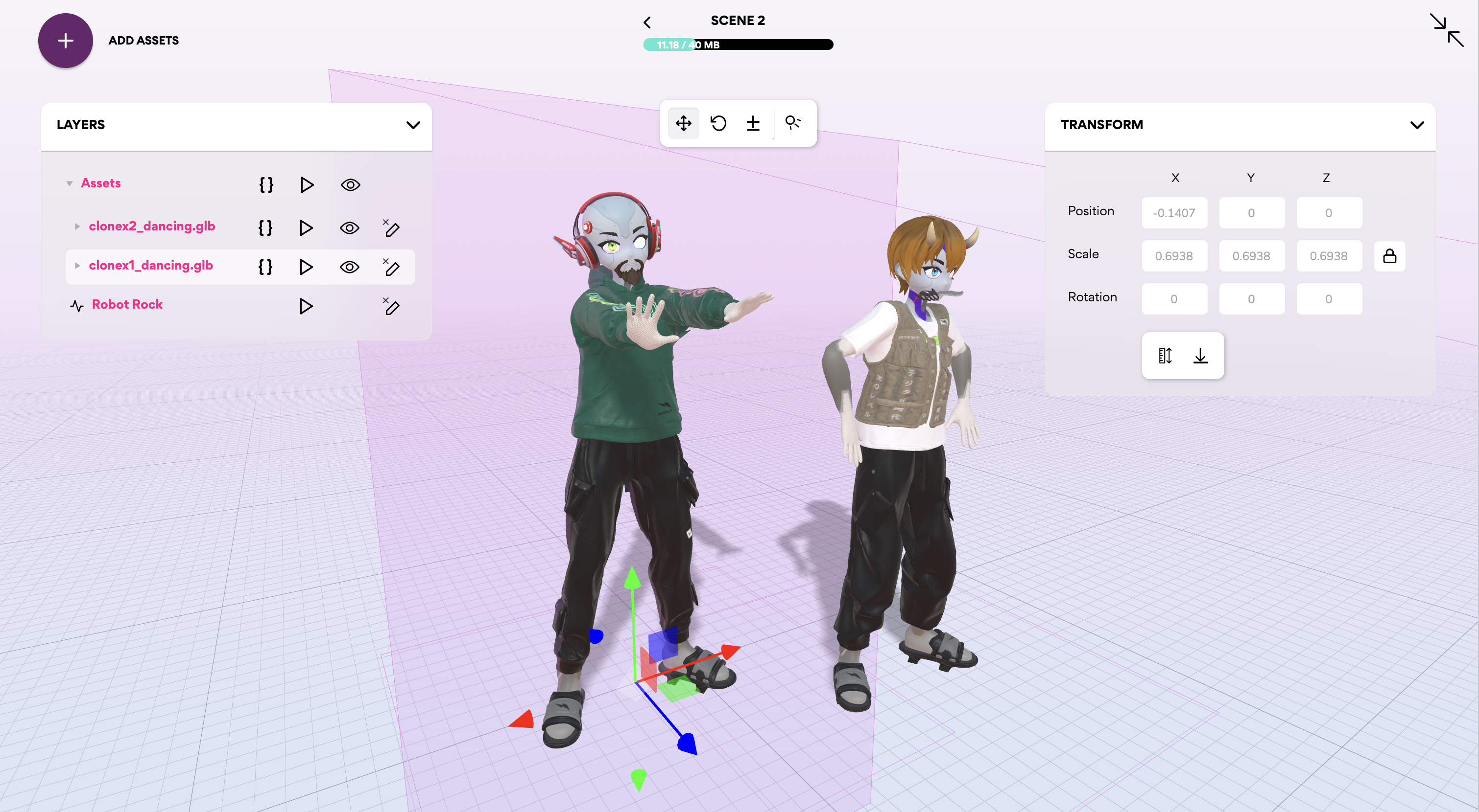 Preparing your Avatar for WebAR  Part 2: Weight Transfer