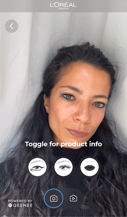 beauty try on